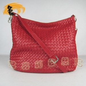 80020 BOTTEGA VENETA��羼� ���¿�б��� ��ɫ��Ƥ��֯����� ʱ��Ů��