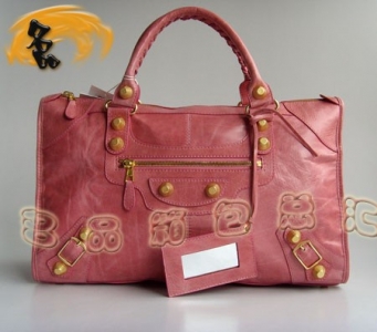 084324B BALENCIAGA �������� ������ ʱ������� �������ҷۺ�ɫŮ��