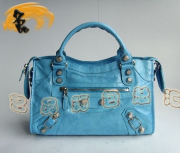 084332A BLENCIAGA��ɫţƤʱ��Ůʿ����� �������һ����� BLENCIAGAб���