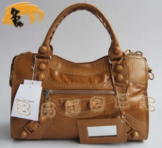 084832 ��AƷ�� BALENCIAGA�¿�б��� ʱ��ţƤŮʿ����� �������һ�����