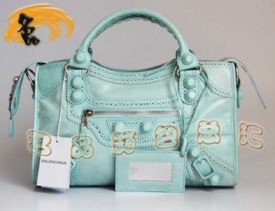 084832 �����������¿� ������ BALENCIAGAţƤʱ��Ůʿ����� б���