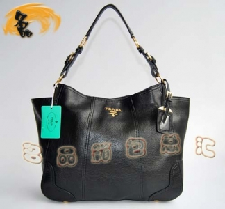 80041 Prada����� Prada���¿�ߵ�ţƤŮ�� Prada���� ����� ��ɫ