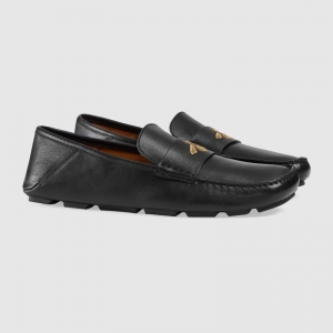 473769 GUCCI ˿�ߴ����۷�װ�� ��Ƥ��Ƥ �ݳ�Ь ��ɫ