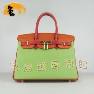 6088 Hermes Birkin 30 ����� Ů�� Hermes �̺����ɫ ţƤ����� ���