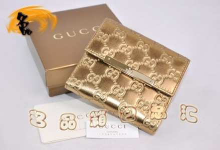 112664 GUCCIǮ�� GUCCI���¿� ȫƤѹ���̿�Ǯ�� GUCCIŮʿǮ�� ��ɫ
