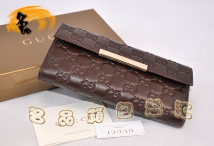 112715 GUCCI�¿�ţƤѹ��Ǯ�� GUCCIŮʿǮ�� GUCCI����Ǯ�� ��ɫ