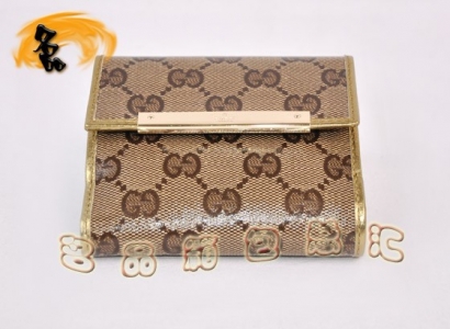 112716 GUCCI�����Ů�� GUCCI PVCǮ�� GUCCI�̿�Ǯ�� �����ɫ