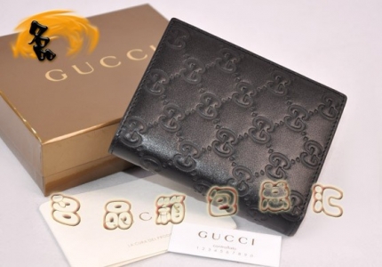 130337 һ��һƷ�� GUCCI��Ƥѹ��Ǯ�� GUCCI��ʿǮ�� GUCCIǮ��
