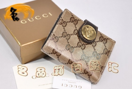 138047 һ��һƷ�� GUCCI����G��PVC��ʿǮ�� GUCCI���� GUCCI�̿�Ǯ��