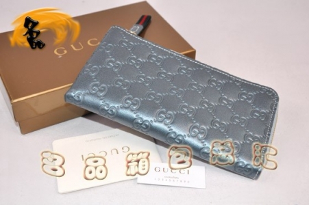 203646 GUCCI����Ǯ�� GUCCI˫Gѹ��ţƤŮʿǮ�� GUCCI���� ����ɫ