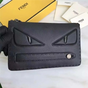 FENDI �ҵ� 351 ��ѡСţƤ��֦��С��ħѹ������BAG BUGS�۾����ð� ̿��ɫ