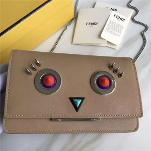 2346-A Fendi 2017�¿� ����СţƤ ������б���  ��ɫ