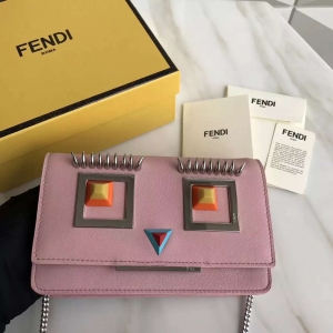 2346  Fendi 2017�¿�  ROUND EYES���� ���� ����СţƤ ������б���  ��ɫ