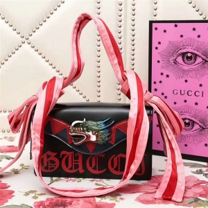 466404 GUCCI �¿� ��ͷӡ�� ˿�����ּ�� ���ᵥ��� ��ɫ