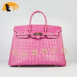 6089 ������Ů�� ����� Hermes Birkin ����� ������(35cm) ����� �Һ�ɫ���