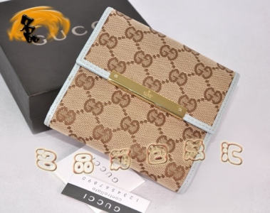 112664 Gucci�̿�Ǯ�� Gucci���� ����˫G����ŮʿǮ�� GucciŮ�� ����ǳ��ɫ