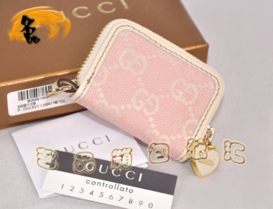154592 ԭ��һ��һƷ�� ����˫G����ŮʿǮ�� Gucci��Ǯ�� GucciǮ�� �ۺ�ɫ