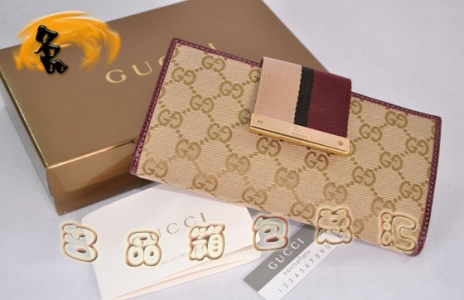 181672 һ��һƷ��GucciǮ�� Gucci˫G����ʱ��Ů�� Gucci����Ǯ�� �����ɫ