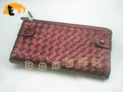 08754 Bottega Veneta��Ƥ��֯Ǯ�� BV���ð� Bottega����Ǯ�� ���� ���ɫ