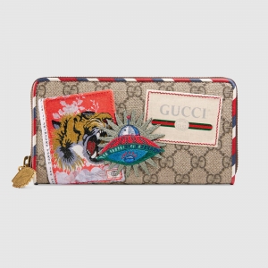 473909 GucciǮ�� �ų���ʿ����Ǯ�� GucciǮ�� Gucci Supreme���� ��ľɫ