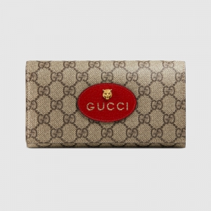  476421 �ų�Ǯ�� Gucci������ʿǮ�� Gucci����Ǯ�� ܽ�غ�Ƥ�ﻢͷ ��ľɫ