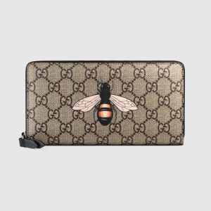 451273 GG Supreme�����۷�ӡ��ȫ����ʽǮ�� �ų�Ǯ�� ��ľɫ