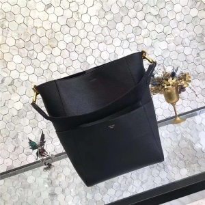 Celine ���� Seau Sangle СţƤ ����� SangleˮͰ�� ��ɫ