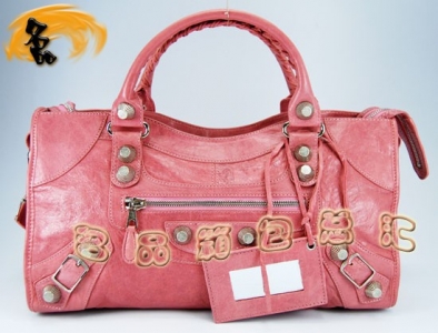084328A  BalenciagaŮ�� ����� ������������� ������Ƥʱ������Ů�� �ۺ�ɫ
