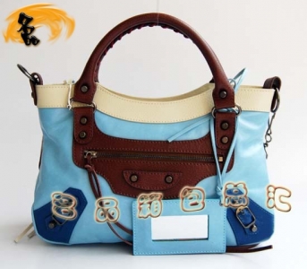 084331 Balenciaga����� ��������Ů�� ����ţƤ����ʱ��Ů�� ������ɫ