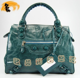 084358  BalenciagaŮ�� ������������� ����ţƤ����ʱ��Ů�� ����ɫ