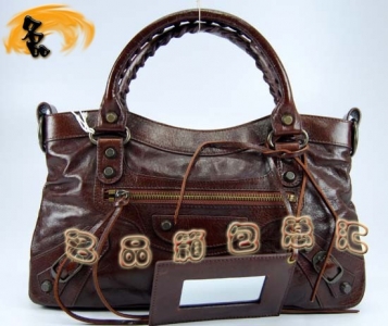 103208  �������ҵ���� Balenciaga������ ������Ƥʱ��Ů�� ����� ���ɫ