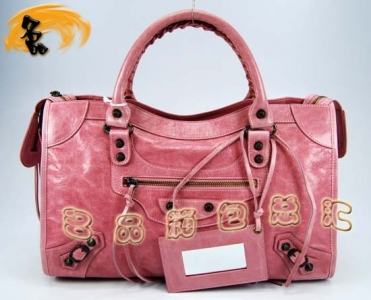115748S  �������һ����� ������Ƥʱ��Ů�� Balenciaga����� ����� ǳ�ۺ�ɫ