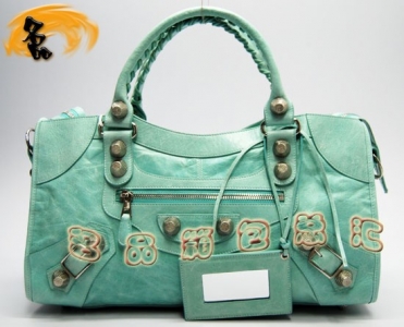 173082A  Balenciaga����� ������������� ����ţƤ����ʱ��Ů�� ������ ��ˮ��ɫ