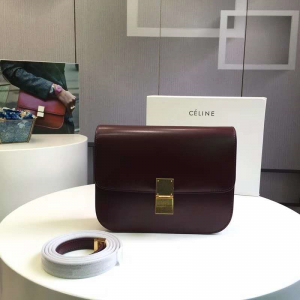 ����Celine boxŮ�� ���ն����� Celine CLASSIC�к� ����б��� ���ɫ