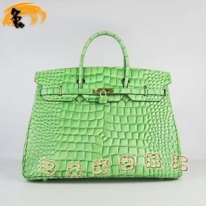 6099 Hermes Birkin ����� Hermes����� ������Ů�� ������ 40cm ǳ��ɫ���