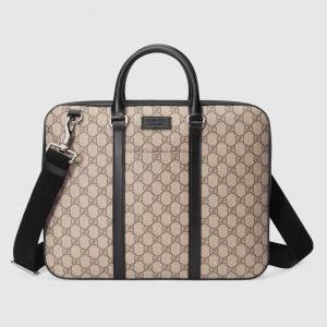 473888 GUCCI GG Supreme�߼����췫�� ���İ� ��ľɫ