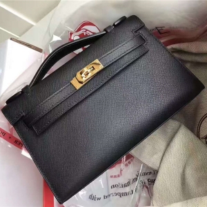 ������ Hermes Kelly ����� ���ֹ����ư� 22cm epsomƤ������ ��ɫ