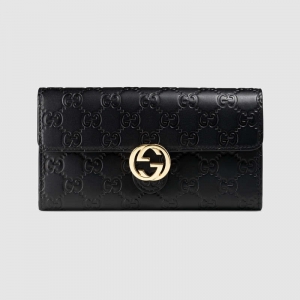 369663 Gucci��־ Gucci Signatureϵ�� ����Ƥ�� ��ɫ