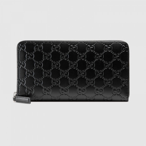 447906 GucciǮ�� Gucci����Ǯ�� �ų��а� ���� Signature��Ƥ�� ��ɫ