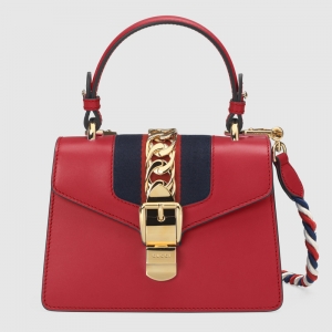 470270 D4ZAG 8457 GUCCI Sylvie ϵ��Ƥ�������ִ� ܽ�غ�