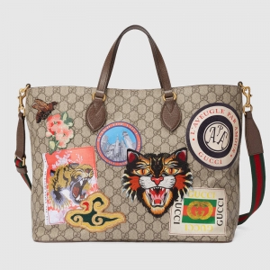 474085 Gucci Courrierϵ�� GG Supreme�߼��������췫�� ����� ���