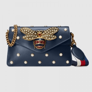 453778 GUCCI Broadway ϵ�� Ƥ�� í�� �����۷� �����ִ� ��ɫ