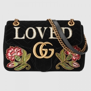443496 GUCCI GG Marmontϵ�� ���� ���λ�������� �米�� ��ɫ