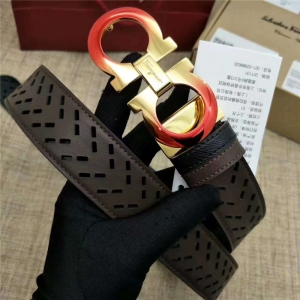 Salvatore Ferragamo ������Ľ  �߶˶��� ����˫�� �ο�Ƥ�� ��ɫ�����