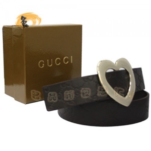 201791 GucciƤ�� �����Gucciʱ��ţƤ˫Gѹ��ŮʿƤ�� ����Ƥ�� Gucci���� ��ɫ