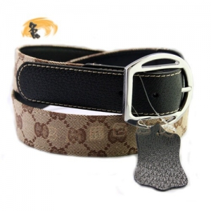 201786 GucciƤ�� Gucciʱ��˫G������ʿƤ�� Gucci���� ����Ƥ�� �����ɫ