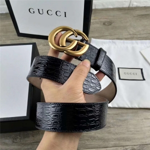 GUCCI �¿� ����ͷ��ţƤѹ������ ˫G���� Ůʿ���� ��ɫ