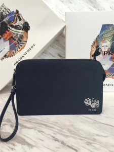 2VF056 Prada������ �¿�� ԭ��Ƥ ��ʿ ���ð� ����ɫ