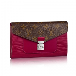 M60507 LV Marie Roseӫ���ɫǮ�� LVˮ����Ǯ��