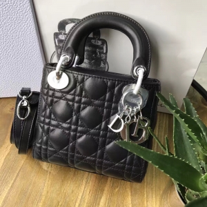 Dior�ϰ� Lady Dior ����ϰ´����� Mini���� ��ɫ��Ƥ Dior������ ����